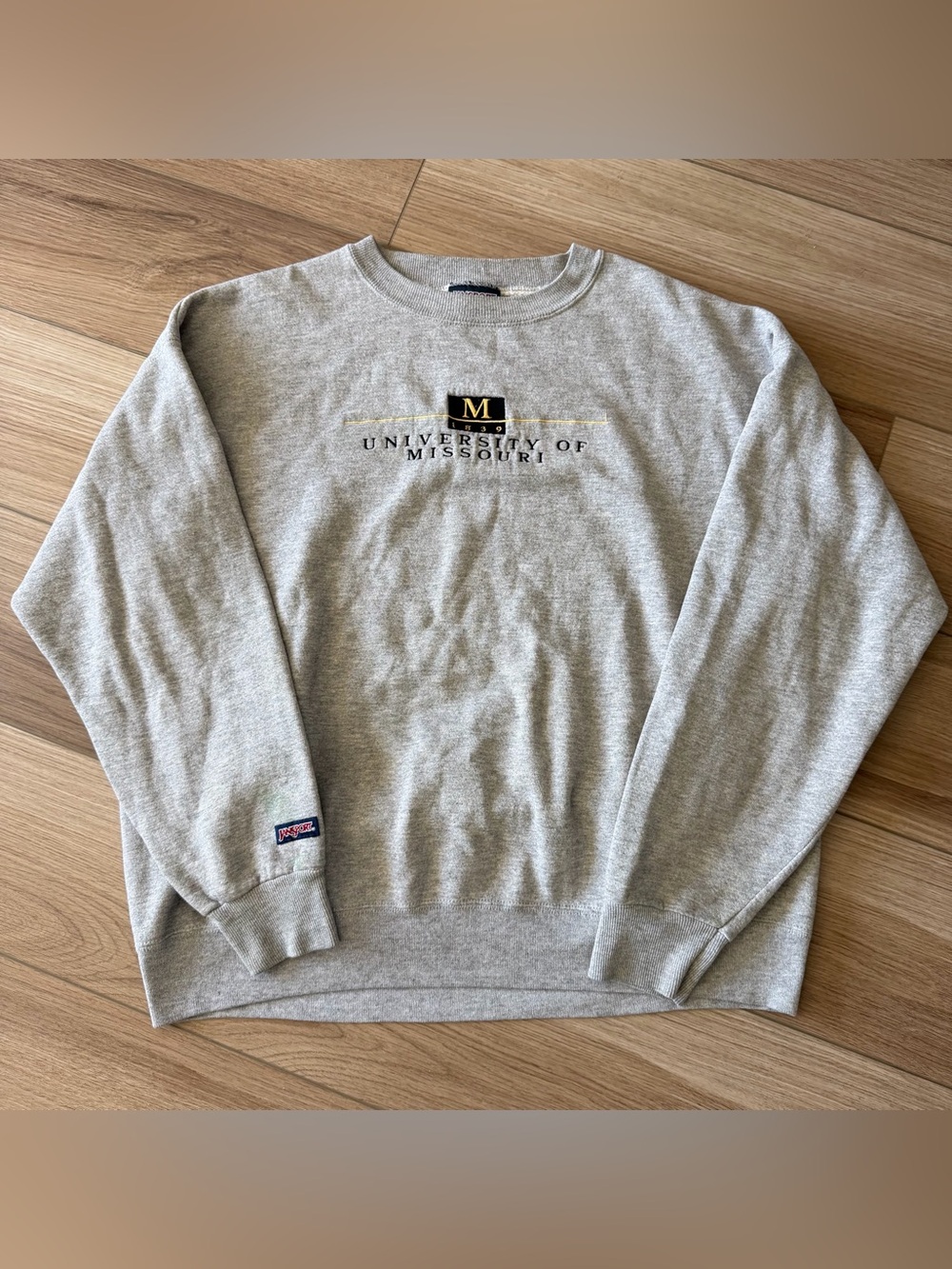 Vintage Missouri Tigers Jansport Grey Crewneck Sweatshirt